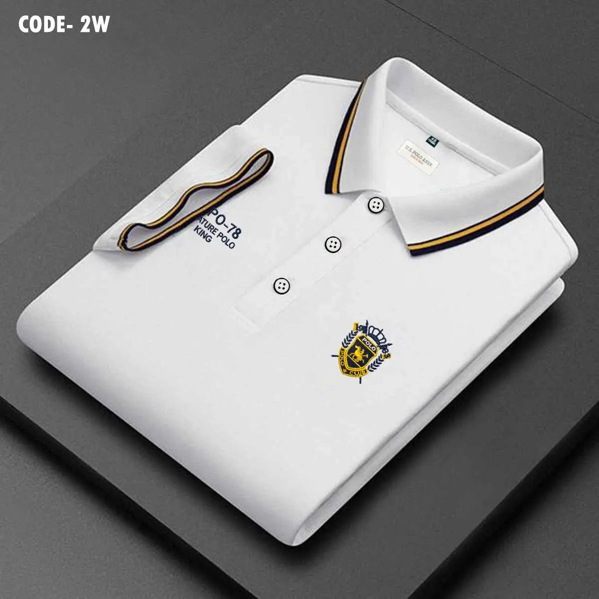 Men's polo T-shirt w01
